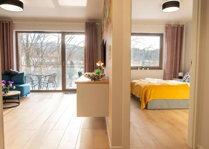 Widokowy Rocca View Stone Hill Z Basenem I Saunami Apartament Szklarska Poręba